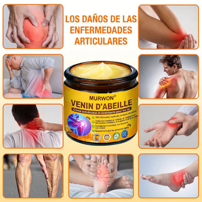30 % de descuento 🎁🎁 | Crema 𝐌𝐔𝐑𝐖𝐎𝐍® con veneno de abeja para aliviar el dolor y favorecer el bienestar articular ✨✨✨ (Especialmente para personas mayores)